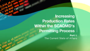 The Current Status of the SCAQMD Permitting Backlog